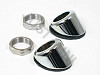 Paire de chromes de rotor d'essuie glace