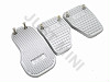 Jeu de 3 pédales aluminium