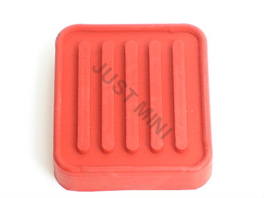 Caoutchouc de pedale avant 1976 freins & embrayage rouge