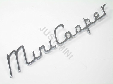 Badges "Mini" "Cooper" chromés