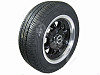 Pack 4 jantes Superlight noir + 4 pneus 165/60/12