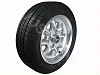 Pack 4 jantes Superlight silver+ 4 pneus 165/60/12