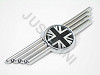 Badge Union Jack noir