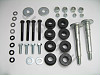 Kit de fixation de berceau arrière avant 1976