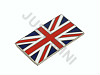 Badge UNION JACK autocollant métal