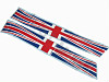 Paire de bandes de capot Union Jack